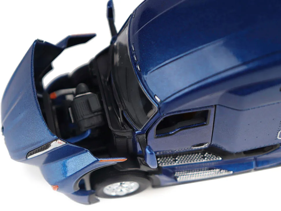 Kenworth T680 Truck Tractor Deep Cerulean Blue Metallic "Transport Series" 1/50 Diecast Model by Diecast Masters