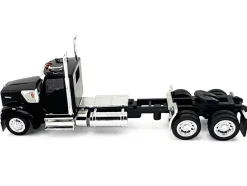 Kenworth W990 2-Axel Day Cab Black 1/87 (HO) Plastic Model Car by HO Logistics