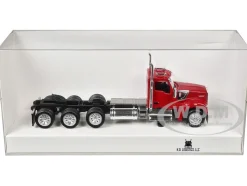 Kenworth W990 3-Axel Day Cab Red 1/87 (HO) Plastic Model Car by HO Logistics