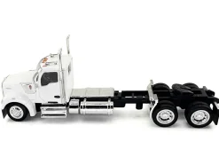 Kenworth W990 2-Axel Day Cab White 1/87 (HO) Plastic Model Car by HO Logistics