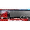 Kenworth W900 Truck Red with Gray Container 1/32 Diecast Model by Welly