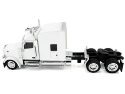 Kenworth W990 with Stand Up Sleeper Cab White 1/87 (HO) Plastic Model Car by HO Logistics