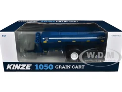 Kinze 1050 Grain Cart Soft-Tred Blue (Plastic) 1/32 Model by SpecCast