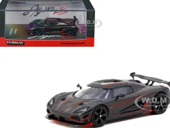 Koenigsegg Agera RS Black Carbon with Red Accents 
