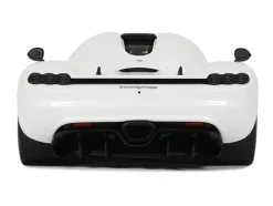 2024 Koenigsegg CC850 Crystal White 1/18 Model Car by GT Spirit