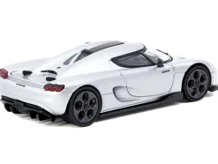 Koenigsegg CC850 Silver Metallic "Global64" Series 1/64 Diecast Model by Tarmac Works