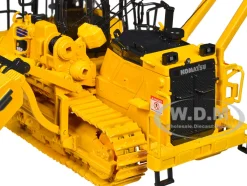 Komatsu D155CX-8 With K170 Pipelayer Yellow with Accessories 1/50 Diecast Model by First Gear