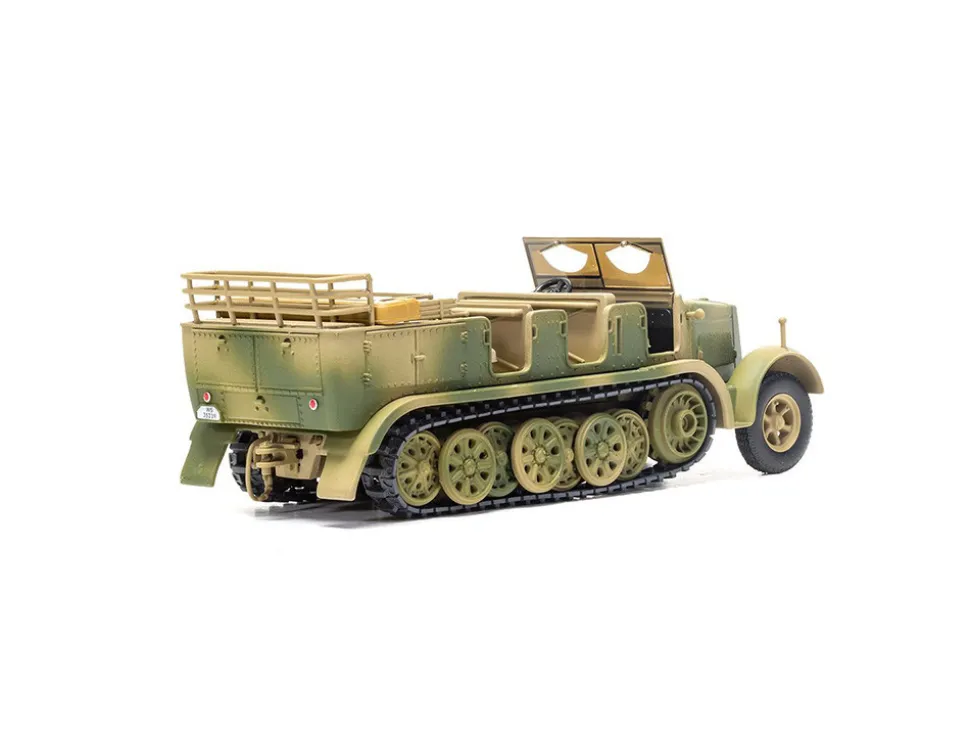 Krauss Maffei Sd Kfz 7 Medium Towing Half Track AFV Luftwaffe FlaK Gun Artillery Tractor Tunisia 1943 German Army Military Legends Series 1/50 Diecast Model Corgi CC60013