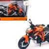 KTM 1290 Super Duke R Motorcycle Orange 1/12 Diecast Model New Ray 57653