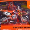KTM 450 SX F Motorcycle #2 Cooper Webb Red Bull KTM Factory Racing 1/12 Diecast Model New Ray 58353