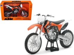 2011 KTM 350 SX-F Orange Dirt Bike Motorcycle 1/12 New Ray 44093