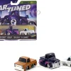 Kustoms Series 4 Chevrolet Triple Pack Set of 3 Cars Diecast Model Cars by CarTuned