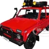 1980 Lada Niva Red with Roof Rack and Accessories 1/18 Diecast Model Car by Solido