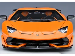 Lamborghini Aventador SVJ Arancio Atlas Pearl Orange 1/18 Model Car Autoart 79218