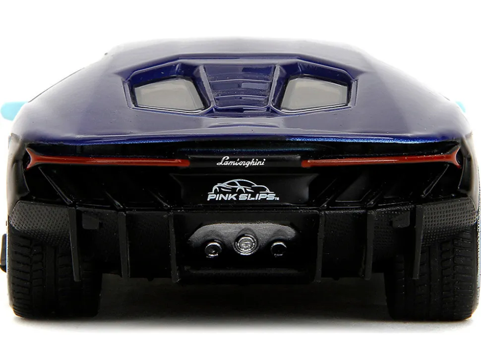 Lamborghini Centenario Light Blue and Purple Pink Slips Series 1/32 Diecast Model Car Jada 35365
