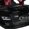 Lamborghini Countach LPI 800 4 Black with Red Interior Special Edition 1/18 Diecast Model Car Maisto 31459BK