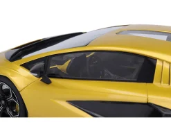 Lamborghini Countach LPI 800-4 New Giallo Orion Gold Metallic 1/18 Model Car by Top Speed