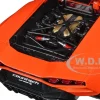 Lamborghini Countach LPI 800 4 Orange with Red Interior Special Edition 1/18 Diecast Model Car Maisto 31459OR