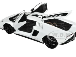 Lamborghini Countach LPI 800 4 White NEX Models Series 1/24 Diecast Model Car Welly 24114W-WH