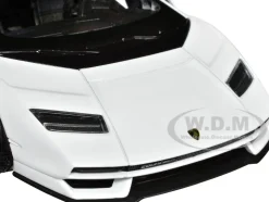Lamborghini Countach LPI 800 4 White NEX Models Series 1/24 Diecast Model Car Welly 24114W-WH