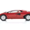 Lamborghini Countach LP 400 Red 1/18 Diecast Model Car by Kyosho
