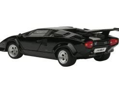Lamborghini Countach 5000S Black 1/43 Diecast Model Car by Autoart