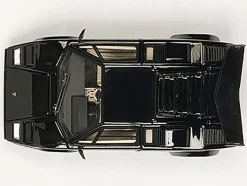 Lamborghini Countach 5000S Black 1/43 Diecast Model Car by Autoart