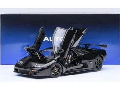 Lamborghini Diablo GTR Deep Black 1/18 Model Car by Autoart