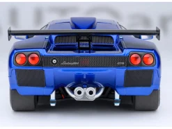 Lamborghini Diablo GTR Monterey Blue Metallic 1/18 Model Car by Autoart