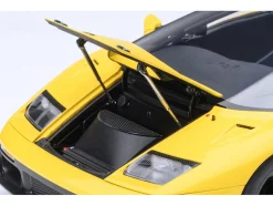 Lamborghini Diablo GTR Superfly Yellow 1/18 Model Car by Autoart