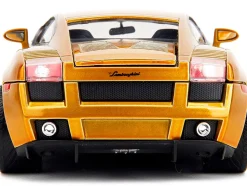 Lamborghini Gallardo Gold Metallic Fast X 2023 Movie Fast & Furious Series 1/24 Diecast Model Car Jada 34924