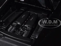 Lamborghini Gallardo LP-560-4 Matt Black 1/24 Diecast Car Model Motormax 73362