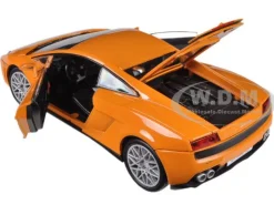 Lamborghini Gallardo LP-560-4 Orange 1/24 Diecast Model Car Motormax 73362
