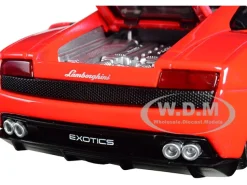 Lamborghini Gallardo LP 560-4 Red Exotics 1/24 Diecast Model Car Maisto 31352