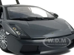 Lamborghini Gallardo Superleggera Grey 1/18 Diecast Model Car Motormax 73181