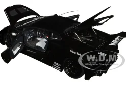 Lamborghini Huracan GT LB Silhouette Works Black 1/18 Model Car Autoart 79129