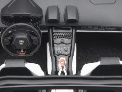 Lamborghini Huracan GT LB Silhouette Works White with Black 1/18 Model Car Autoart 79125