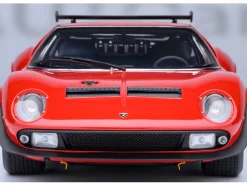 Lamborghini Miura SVR Jota Red 1/18 Model Car by Autoart