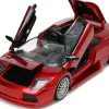 Lamborghini Murcielago Roadster Red Metallic Hyper-Spec Series 1/24 Diecast Model Car Jada 34029