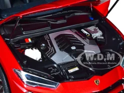 Lamborghini Urus Rosso Efesto Pearl Red 1/18 Model Car Autoart 79170