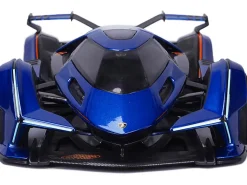 Lamborghini V12 Vision Gran Turismo Blue Metallic 1/18 Diecast Model Car Maisto 31454