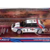 Lancia Delta HF Integrale #1 Juha Kankkunen - Juha Piironen "Martini Racing" 2nd Place "Safari Rally" (1992) "Hobby64" Series 1/64 Diecast Model Car by Tarmac Works