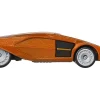 Lancia Stratos Zero Concept Car Orange Metallic "Hammer Drop" Series Diecast Model Car by Hot Wheels