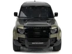 2021 Land Rover Defender 90 P400 X-Dynamic HSE Pangea Green Metallic 1/18 Model Car by GT Spirit