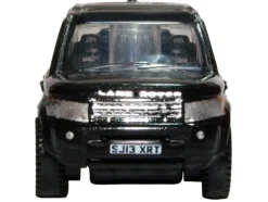 Land Rover Discovery 4 RHD (Right Hand Drive) Santorini Black 1/148 (N) Scale Diecast Model Car by Oxford Diecast