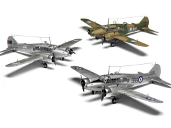 Level 3 Model Kit Avro Anson Mk.I Aircraft with 3 Scheme Options 1/48 Plastic Model Kit by Airfix