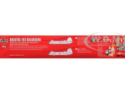 Level 2 Model Kit Bristol 192 Belvedere Helicopter with 2 Scheme Options 1/72 Plastic Model Kit by Airfix