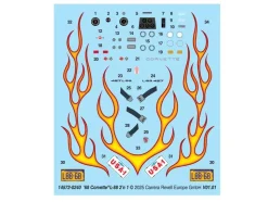 Level 4 Model Kit 1968 Chevrolet Corvette L/88 Convertible 2-in-1 1/25 Scale Model by Revell