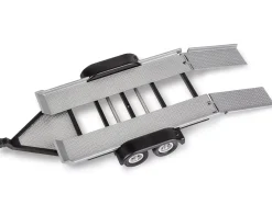 Level 3 Model Kit 1978 Chevrolet Off-Road 4x4 Pickup Truck and "Malibu Grand Prix" Virage with Trailer "Fantasy Formula" 1/25 Scale Model by Revell