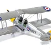 Level 2 Model Kit De Havilland Tiger Moth Aircraft with 2 Scheme Options 1/72 Plastic Model Kit by Airfix